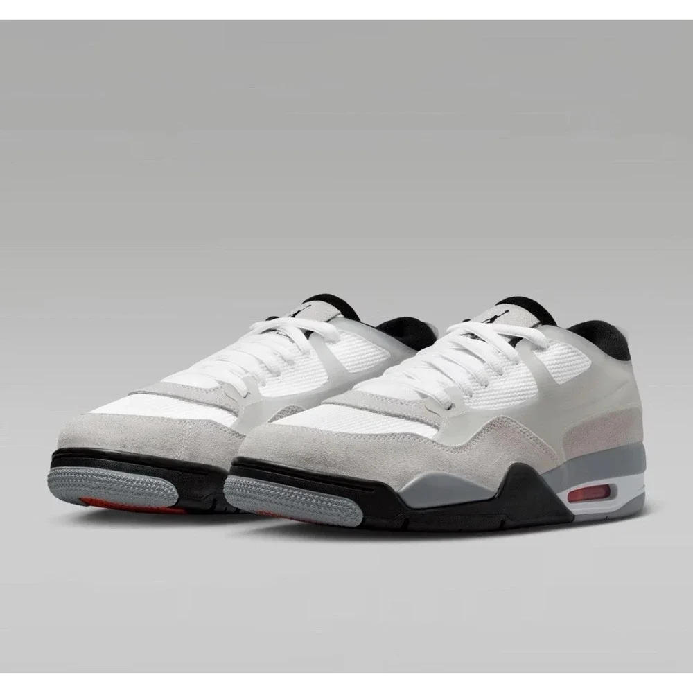 Nike Air Jordan 4 RM White Light Smoke Grey FQ7939-108 Size 14 NEW